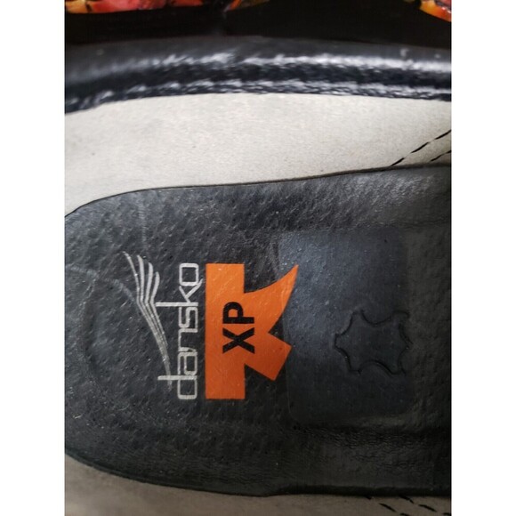 Dansko Patent Leather Clogs Women’s 6.5  XP Multi Floral  Work Slip Resistant - Picture 4 of 12